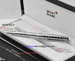 Perfect Replica Mont Blanc Meisterstuck Platinum Plated Facet Ballpoint Pen